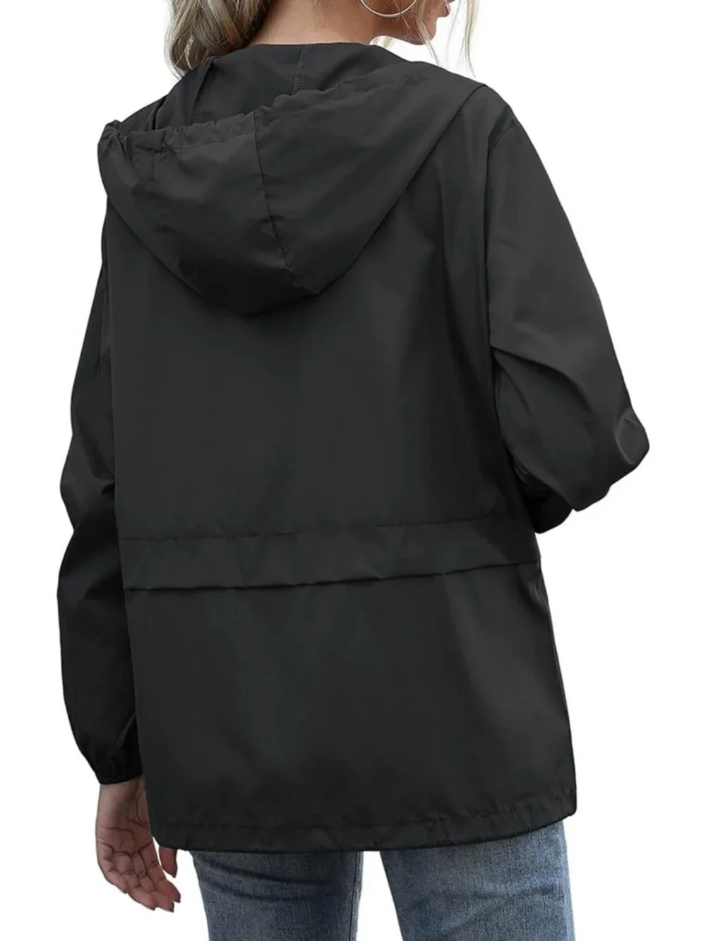 Lightweight Waterproof Women's Raincoat | Stylish & Functional Rain Jacket